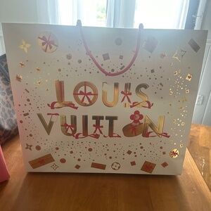 Louis vuttion Christmas gift bag